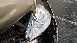 Schon wieder Unfall auf der Kreuzung B55/ B61 in Rheda-Wiedenbrück