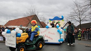 Karnevalsumzug in Salzkotten-Scharmede