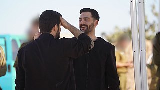 Freigelassene Geiseln in Israel