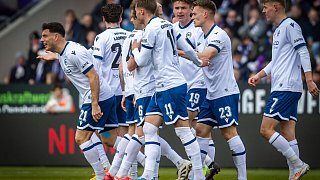 Arminia Bielefeld schlägt Osnabrück mit 1:0.
