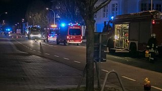 Feuer in einem Wohnhaus am Ostersonntag