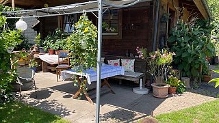 Der Garten von Lore und Dieter Halstenberg in Bad Oeynhausen