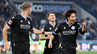 Die Bilder vom Spiel Arminia gegen Wolfsburg