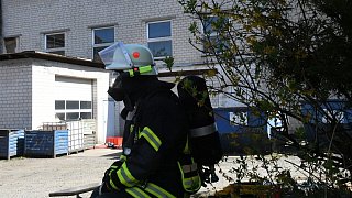 Feuerwehr löscht Dachstuhlbrand in Werther