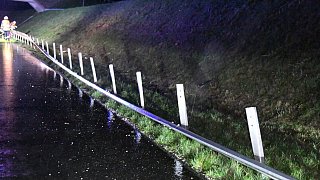 19-Jährige verletzt sich bei Unfall auf der A33 bei Halle