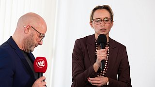 Stichwahl-Duell zwischen Christiana Bauer und Ingo Nürnberger