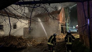 Nieheim: Großbrand in Erwitzen