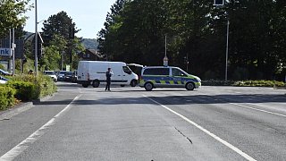 Großeinsatz an Volksbank in Steinhagen