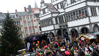 Bundesweite Sternsingeraktion 2015 in Paderborn eröffnet