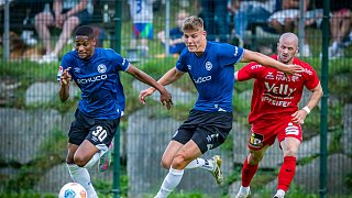 Bilder von Arminias viertem Tag im Trainingslager