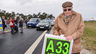 Neues Teilstück der A33 in Halle eröffnet