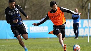 Arminia-Training am Dienstag, 12. April