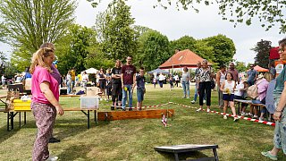 „Wir-sind-da“-Fest für Kinder im Bünder Steinmeisterpark