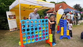 „Wir-sind-da“-Fest für Kinder im Bünder Steinmeisterpark