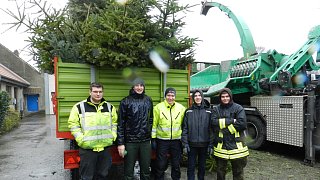 Aktion Nadelnder Tannenbaum des CVJM-Kreisverband Bünde