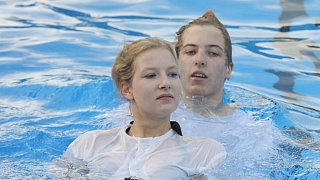 Löhne: Rettungsschwimmer beim DLRG