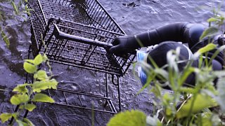 Löhne: Taucher in der Werre