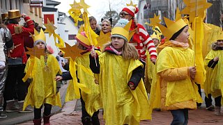 Steinheim: Kinderumzug am Rosenmontag