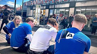 Die schönsten Bilder vom Arminia-Fanfest in Berlin