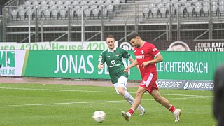 Partie des SC Verl gegen Schweinfurt in Bildern