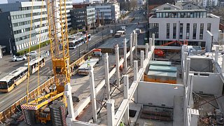 Paderborn: Baufortschritt am Hauptbahnhof