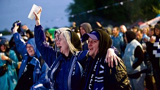 Die schönsten Bilder vom Public Viewing in Bielefeld