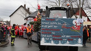 Karnevalsumzug in Salzkotten-Scharmede