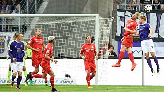 Aue: Arminia spielt 1:1 im Erzgebirge