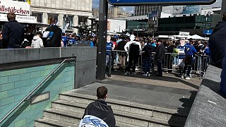 Die schönsten Bilder vom Arminia-Fanfest in Berlin