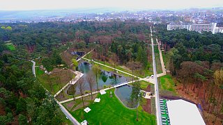 Bad Lippspringe: Die Landesgartenschau aus der Luft - kurz vor der Eröffnung