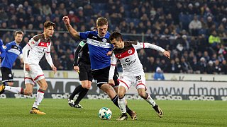 Arminia Bielefeld gegen FC St. Pauli