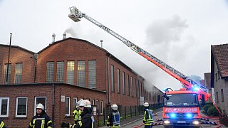 Werther: Großbrand bei Poppe und Potthoff