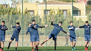 Wintertrainingslager in Spanien: Training Dienstag Vormittag