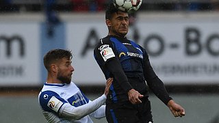 Torspektakel in der Benteler-Arena