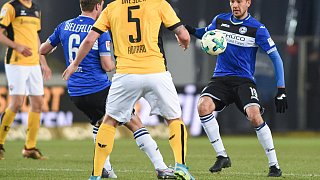 Arminia verliert 2:3 gegen Dresden