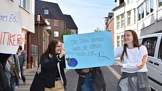 Lübbecke: Fridays for Future-Demo in der Innenstadt