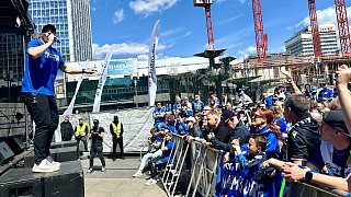 Die schönsten Bilder vom Arminia-Fanfest in Berlin