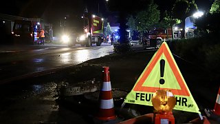 Heftiger Regen im Kreis Herford