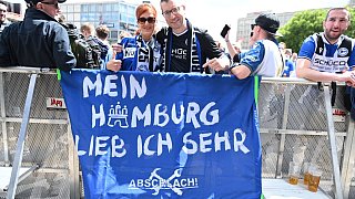 Die schönsten Bilder vom Arminia-Fanfest in Berlin