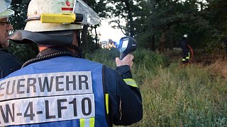 Waldbrand im Rhedaer Forst gelöscht