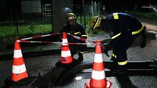 Spexard: Feuerwehr und THW im Dauereinsatz