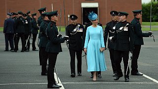 Gräfin Sophie von Wessex besucht das 5th Rifle Regiment in Paderborn