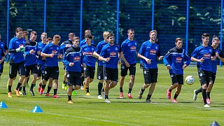 Trainingsauftakt beim DSC Arminia