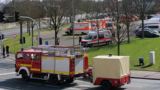Paderborn: Eindrücke von der Bombenevakuierung in der Innenstadt