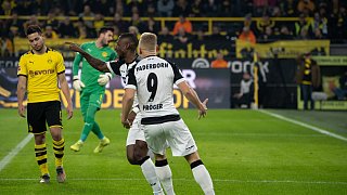 Bilder der Partie Borussia Dortmund gegen SC Paderborn