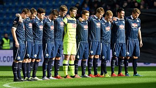 Fußball: Arminia Bielefeld gegen RB Leipzig