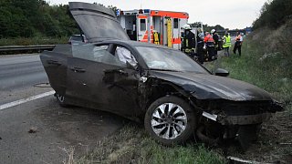 Drei Verletzte bei schweren Unfall auf der A2 bei Gütersloh