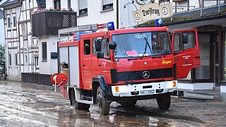 Höxter: Starkregen in Ottbergen