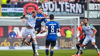 SC Paderborn gegen Hannover 96