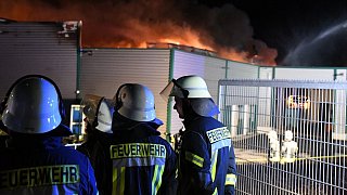Borgholzhausen: Großbrand bei Schüco